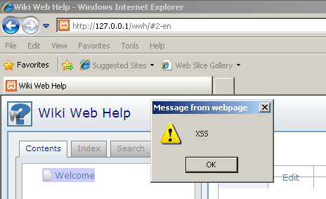 wikiweb-xss